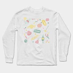 Pastel Candy Long Sleeve T-Shirt